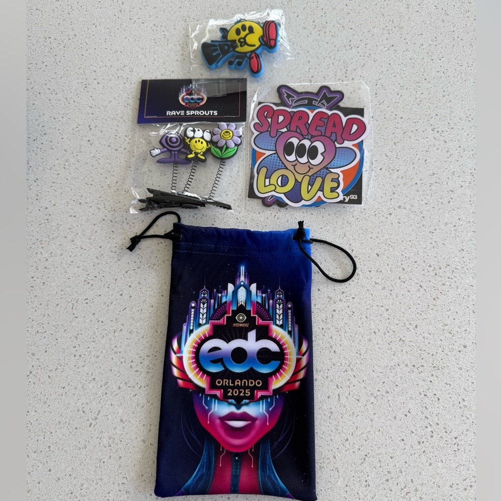 EOC Orlando 2025 Drawstring Bag with Accessories